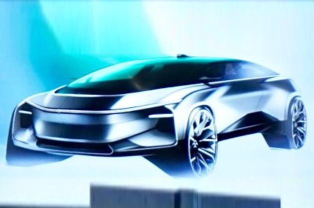 Faraday Future新车曝光 近似跨界车型