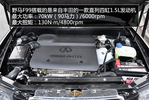 只卖6万元的SUV 试驾四川汽车野马F99