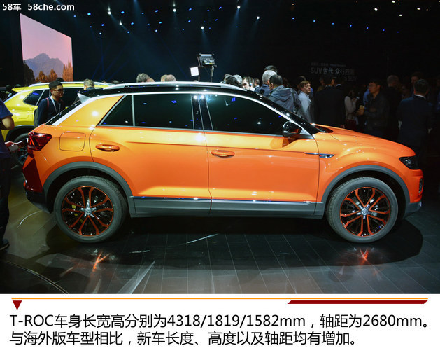 一汽-大众SUV家族登场 T-ROC/新SUV发布