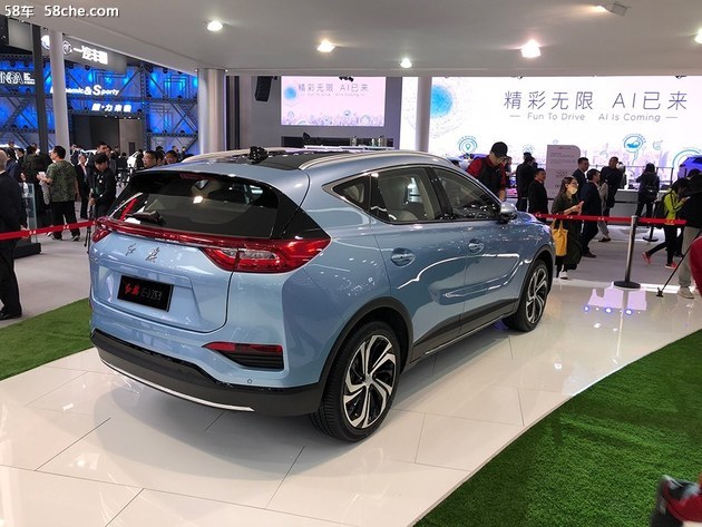 2018北京车展 红旗E-HS3电动SUV发布