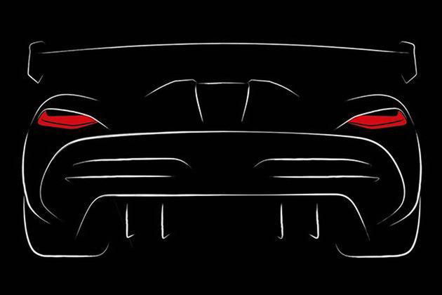 科尼塞克新车型预告图 Agera RS继任者