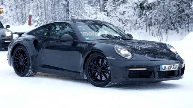 贴地飞行器 新保时捷911Turbo实车曝光