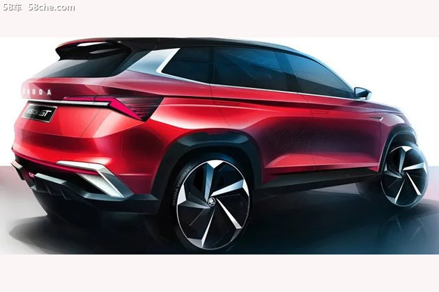 斯柯达Vision GT草图 中国市场6月发布