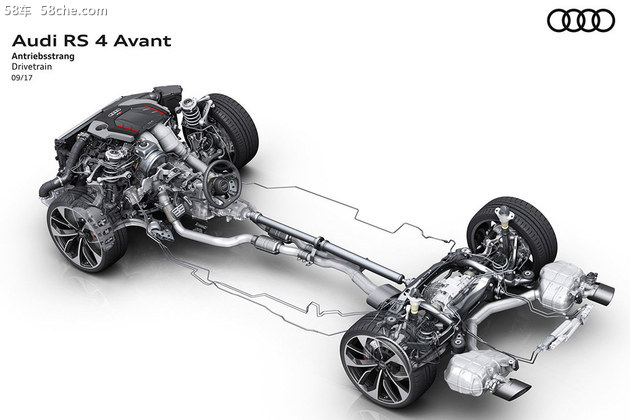 58秒看懂奥迪RS 4 Avant 除了没有低调