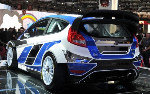 福特全新嘉年华RS WRC版亮相巴黎车展