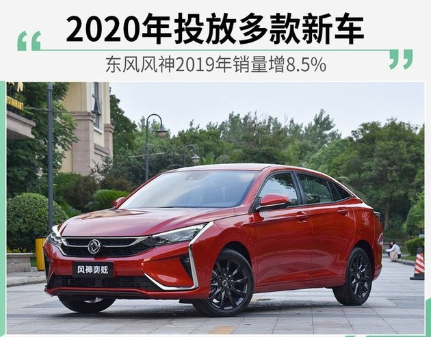 东风风神年销量增8.5% 2020推多款新车