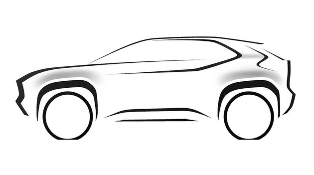 TNGA-B平台打造 丰田发布全新SUV预告图