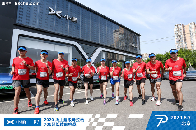 小鹏P7“2020线上超级马拉松”顺利举办