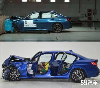 宝马全新BMW 3系获C-NCAP超五星好评