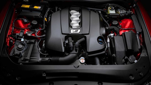 雷克萨斯IS 500官图发布  搭载5.0L V8发动机