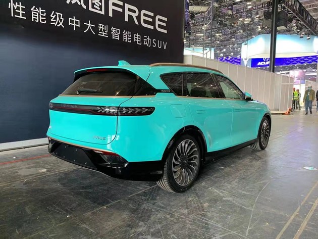 2021上海车展探馆：岚图FREE中大型纯电SUV
