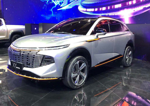 2021上海车展：哈弗新旗舰HAVAL XY概念车发布