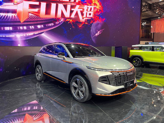 2021上海车展：哈弗新旗舰HAVAL XY概念车发布