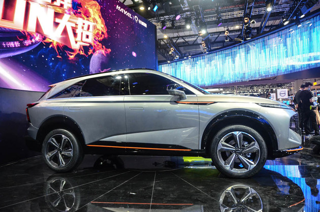 2021上海车展：哈弗全新SUV概念车XY实拍
