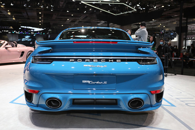 2021上海车展：911 Turbo S 20周年版实拍