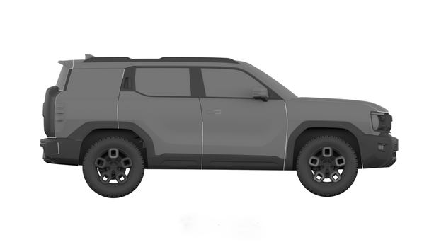 造型更硬派，或采用7座布局，哈弗新款SUV专利图曝光