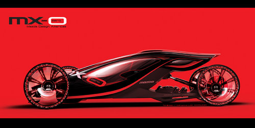 超轻量化设计 马自达MX-0新概念车亮相