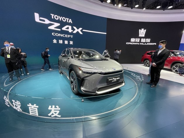 一汽丰田bZ4X将于2022年正式推向市场