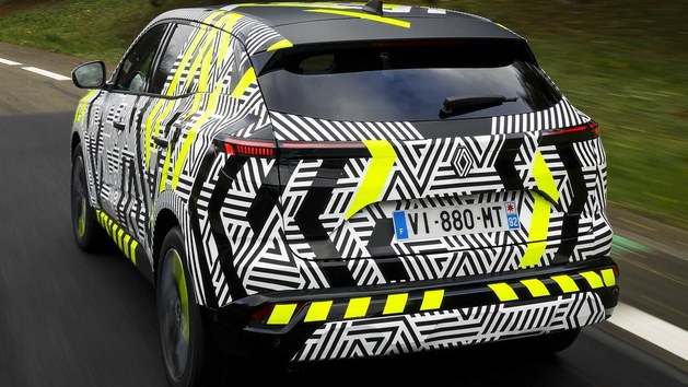 雷诺全新SUV设计草图 3月8日将全球首发