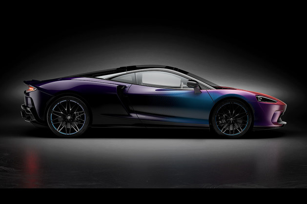 迈凯伦GT霓虹光谱 采用炫彩的车身配色