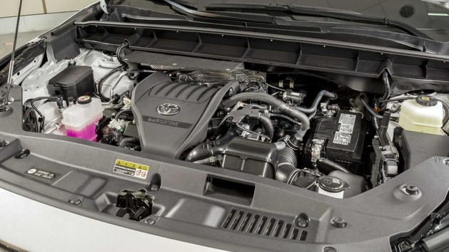 丰田美版汉兰达官图 换装新2.4T发动机