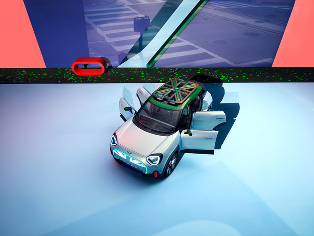 MINI Concept Aceman都市紧凑跨界概念车 可持续的未来座驾