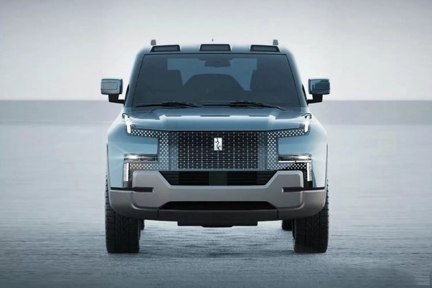 比亚迪仰望R1最新预告图 新能源硬派越野SUV