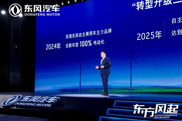三大科技品牌亮相 东风公司发布新能源跃迁成果