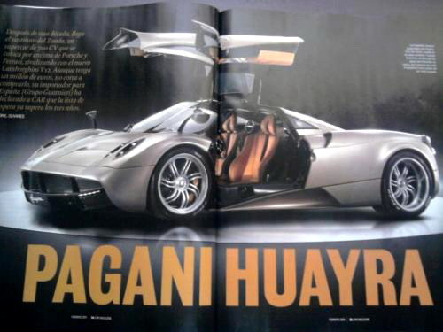 3月日内瓦首发 Pagani Huayra更多图片