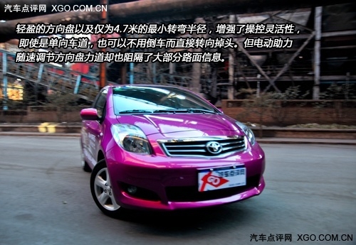 坚持时尚与精致 试驾广力士汽丰田新雅