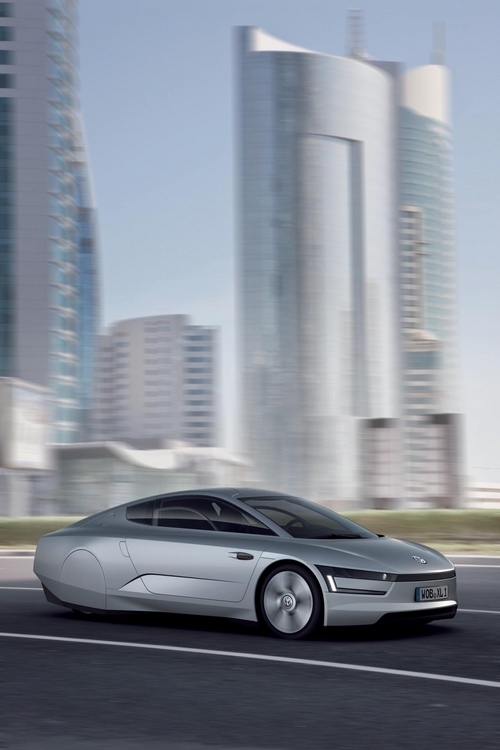 双缸TDI/油耗0.9L 大众XL1官方图发布