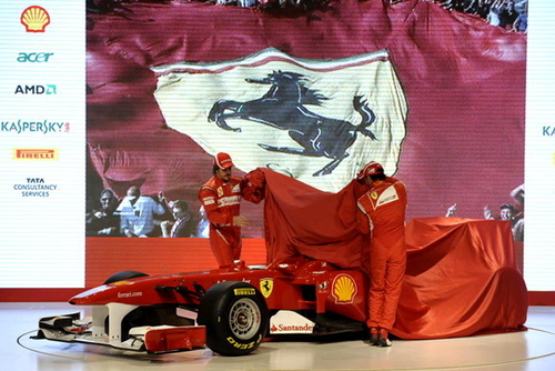 取名F150 法拉利2011款F1赛车正式发布