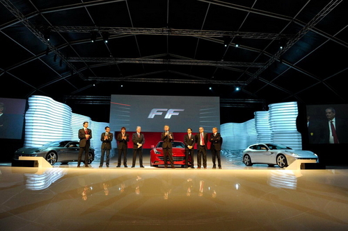 全新旗舰车型 法拉利FF实车正式发布