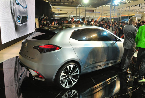 2011上海车展 上汽MG5概念车正式发布