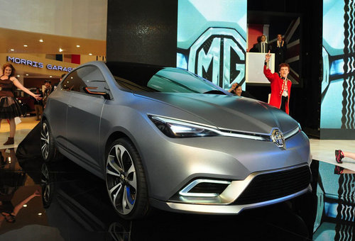 2011上海车展 上汽MG5概念车正式发布