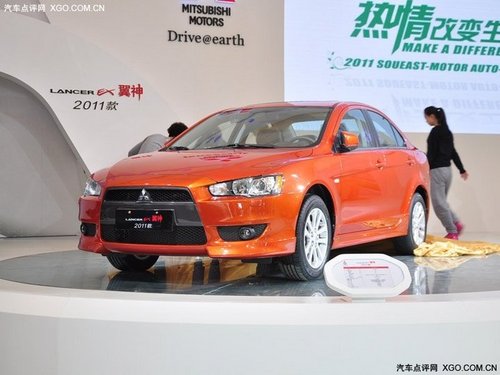 2011上海车展 新款三菱翼神正式发布