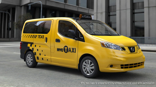 市民新选择 日产NV200选为纽约出租车