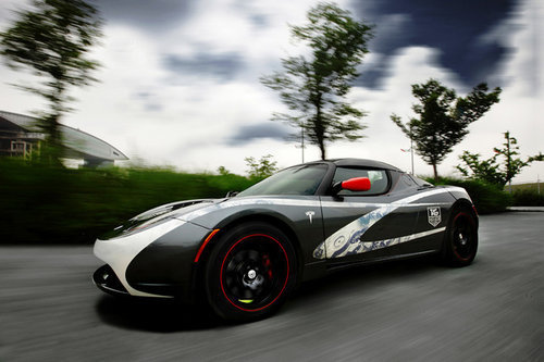 ʱ³ Ե綯Tesla Roadster Sport