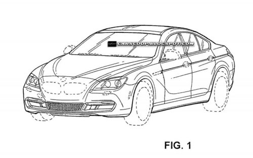 基于grancoupe宝马6系酷派草图曝光
