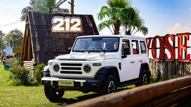 212 T01柴油版上市16.59万 各地门店已就位