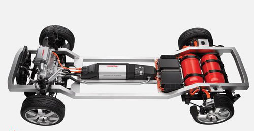 燃料电池是主力 本田新能源动力车介绍