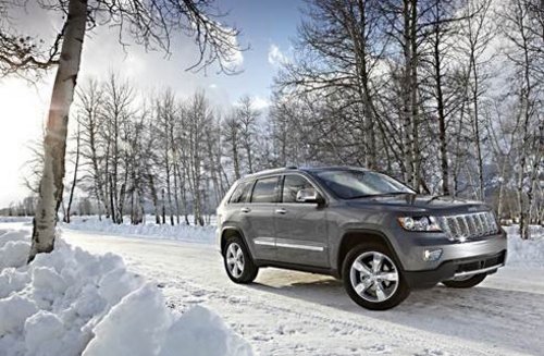 jeep全路况suv轻松应对北京第一场雪高清图片
