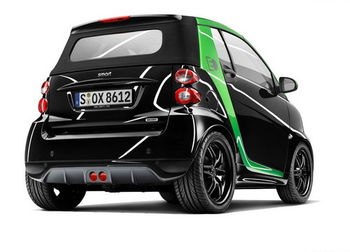 亮相日内瓦车展 博速版smart电动车发布