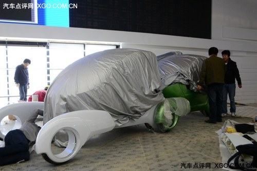 北京车展探馆：奇瑞“@ant”新能源概念车