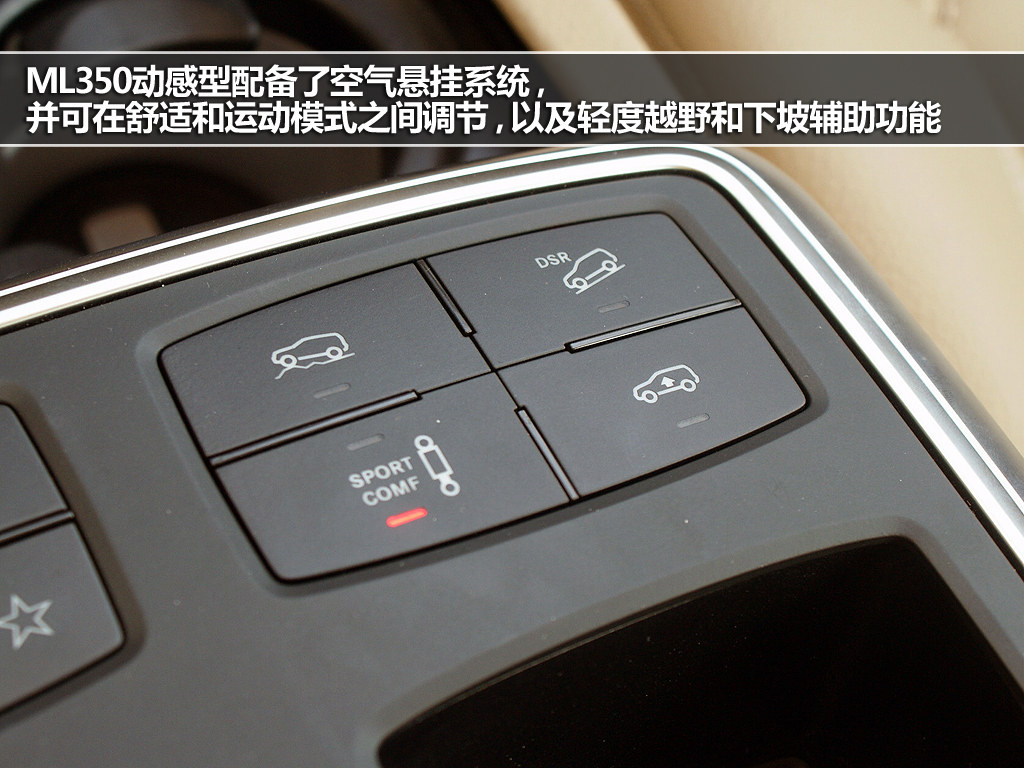 更年轻更动感 奔驰ml350动感型新车实拍