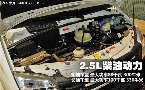 MAXUS大通 上海汽车 大通V80 2011款 2.5T短轴中顶运杰版