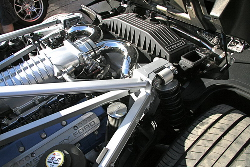 08北美SEMA车展：改装双涡轮增压福特GT 