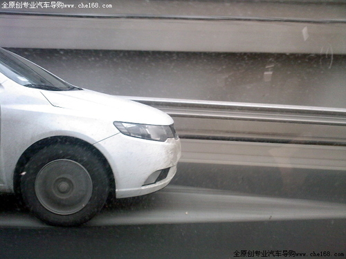 09款赛拉图Forte无伪装测试车惊现北京 