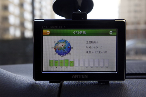 数字电视+预警 ANTEN G8851导航仪评测 