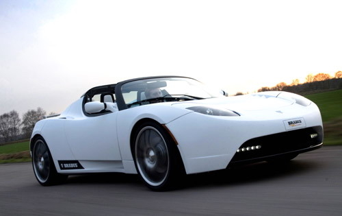 无污染的超级跑车 试驾博速Tesla 